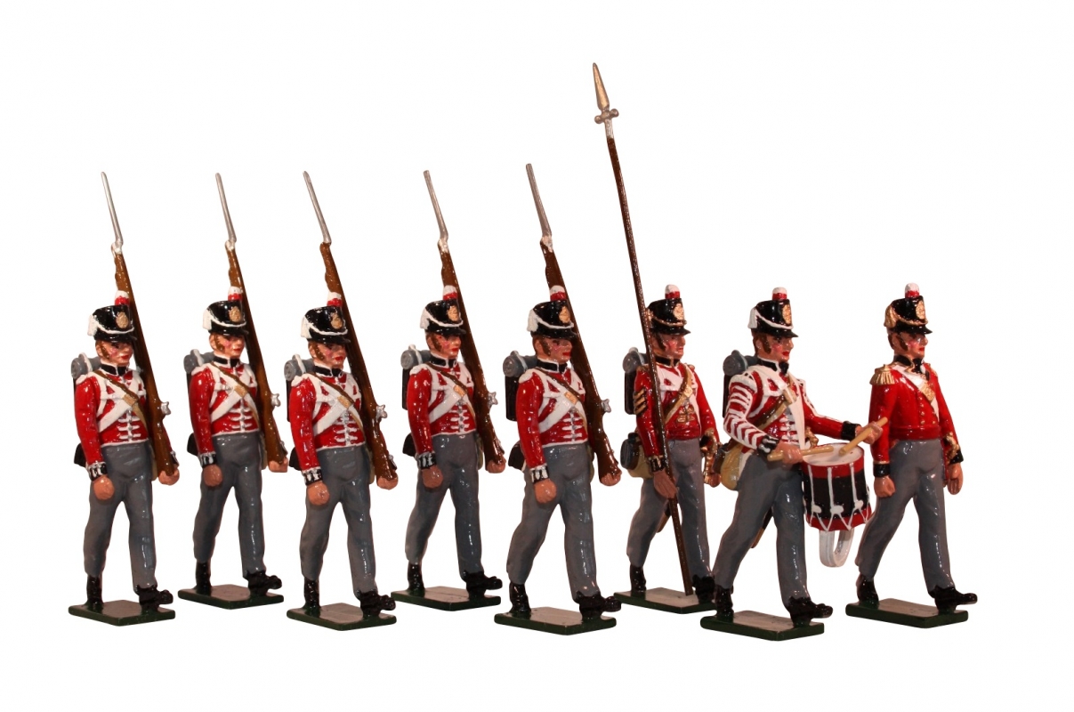 Details about   NAPOLEONIC WARS Private of the Royal Guard Metal Figure 1/32 Tin Toy Soldiers 