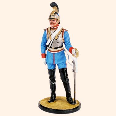 TOY SOLDIERS METAL FRANCO PRUSSIAN WAR PRUSSIAN SOLDIER PRESENT ARMS 54MM 