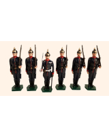 0011A Toy Soldiers Set The Prussian Infantry - Field Marching Order 1914 Painted