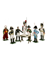 0746 Toy Soldiers Set Napoleons Headquarters Painted