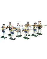 0607 Toy Soldiers Set French Infantry Painted