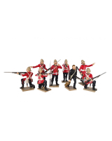 0405 Toy Soldiers Set 24th Regiment of Foot Painted