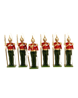 0073 Toy Soldiers Set Gentlemen at Arms Painted