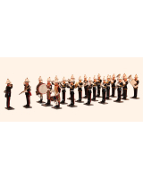 RMB Toy Soldiers set Her Majesty's Royal Marines Band 21 figures Painted