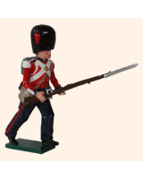0112 3 Toy Soldier Private Advancing Coldstream Guards Kit