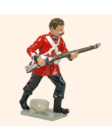 0401 4 Toy Soldier Private lunging bare headed Kit